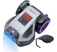 ANTHBOT M5 500 Robot Tondeuse sans Câble avec Abri Inclus, GPS RTK, Caméra IA, 500m², Pente 45%, 3 Mois NRTK Offerts