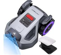 ANTHBOT M5 500 Robot Tondeuse sans Câble avec Abri Inclus PRO, GPS RTK, Caméra IA, 500m², Pente 45%, 3 Mois NRTK Offerts