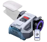 ANTHBOT M5 Robot Tondeuse sans Câble avec Abri Inclus PRO, GPS RTK, Caméra IA, 500m², Pente 45%, 3 Mois NRTK Offerts
