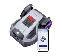 ANTHBOT Robot Tondeuse M5, 500-700㎡，NetRTK + 4G, RTK+Vision IA, Cartographie Automatique, Gestion Multi-Zones, Programmation de la Tonte, 150㎡/h, 3-7CM Réglage de la Hauteur de Coupe