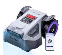 ANTHBOT Tondeuse robot M5 sans câble de délimitation, nouveau génie avec navigation RTK et double vision, évitement d'obstacles IA, contrôle par application, pour jardins jusqu'à 500 m² (max. 700 m²