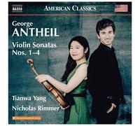 George Antheil – Sonates pour violon n°1 à n°4 – CD – NAXOS