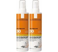 Anthelios Crème Solaire en Spray Invisible Corps SPF30 Avec Parfum 200 ml 2x200