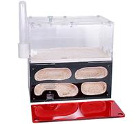 anthill avec fourmis abreuvoir acrylique béton insecte maison fourmi ferme Expansion infinie nid de fourmis contrôle de la température pour fourmis de maison Heating nest area B