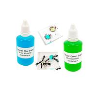 ANTHILLSHOP Aliments Pour Fourmis - Excellent Et Irrésistible - Nouveau Nectar De Sucre Bleu Plus Nectar De Sucre Vert - Lot De 2 Bouteilles De 50 Ml