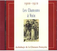 Anthologie de la Chanson,Française - Les Chansons a Voix [Import]
