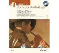 Anthologie de la flute a bec baroque volume 1 - edition avec cd