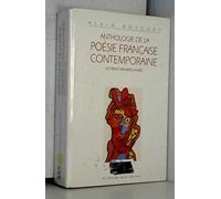 Anthologie de la poésie française contemporaine: Les trente dernières années