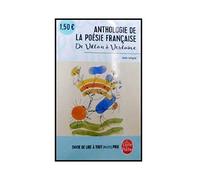 Anthologie de la poésie française de Villon à Verlaine de Collectif (1998) Poche