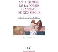 Anthologie de la poésie française du XIXᵉ siècle (Tome 2-De Baudelaire à Saint-Pol-Roux)