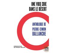 Anthologie de Pierre-Simon Ballanche, Philosophe romantique - Pierre-Simon Ballanche - Le Bord De L'eau Eds - broché - Anthologie