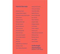 Anthologie d'entretiens volume I (1977-2012)