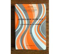 Hakim/dufourcet - Anthologie Mus. Analyse Forme - Analyse