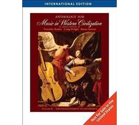 Anthology For Music In Western Civilization, Volume Ii
