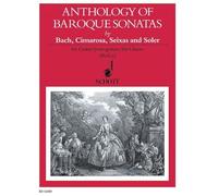 Anthology of Baroque Sonatas: by Bach, Cimarosa, Seixas and Soler. guitar.