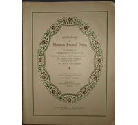 Anthology of Modern French Song (39 Songs). Voix haute et piano.