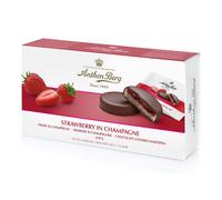 Anthon Berg Fraise au vin pétillant Pâtés en pâte d'amande 220g