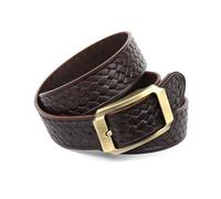 Anthoni Crown 30/4/4JB940BR-80 Ceinture, Marron foncé, 80 cm Femme