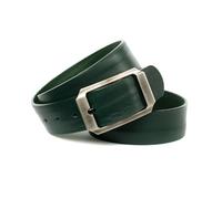Anthoni Crown Ledergürtel Ceinture, Vert, 100 cm Homme