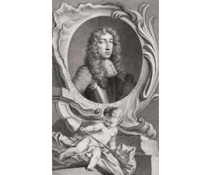 Anthony Ashley Cooper 1er comte de Shaftesbury 1621-1683. Politicien anglais. Extrait du livre The Heads of Illustrious Persons of Great Britain Gravé par Houbraken et Mr. Vertue. With Their Lives and
