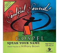 Anthony Brown - Speak Your Name [Accompaniment/Performance Track] [Import]