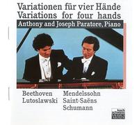 Anthony & Joseph Paratore - Variations for 4 Hands [Import]