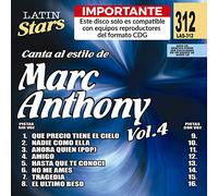 Anthony, Marc - Marc Anthony 4-Latin Stars Karaoke