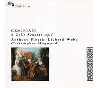Anthony Pleeth - Geminiani-6 Sonates Violoncel.:a.Pleeth-B.C:R.Webb-Hogwood,C