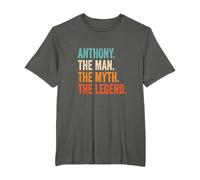 Anthony The Man The Myth The Legend prénom Anthony T-Shirt