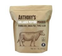 Anthony's Poudre de peptide de collagène, 1 lb, pure hydrolysée, sans gluten, compatible céto et paléo