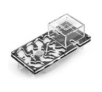 AntHouse | Fourmilière Acrylique - Kit éducatif Champignon 10x20x1,3 cm |Noir | Fourmis gratuites