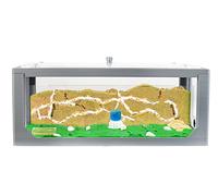 AntHouse - Fourmilière Naturelle en Sable | Kit Commencement Big 3D 30x15x10 cm Gris| Ferme de Fourmis | Colonie de Fourmis Incluse