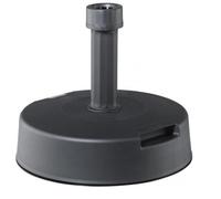 Anthracite béton du pied parasol 25 kg
