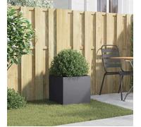 Anthracite Jardinière anthracite 42x40x39 cm acier - Résistant aux intempéries - Durable 4.41 kg &Neuf88362