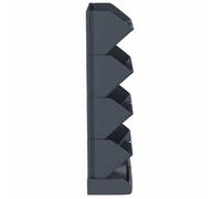 （Anthracite）Pots & cache-pots - Ensemble de jardinières verticales 4 pièces - Anthracite PP - pour balcon bnm433523