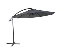 (anthracite sans pied) Parasol déporté MCW-D14 rond Ø 3m