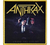 Anthrax Among The Living Patch thermocollant Jaune Noir Taille unique, jaune/noir, taille unique