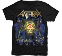 Anthrax 'for All Kings' Men T-Shirt Manches Courtes(Medium)