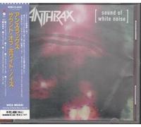 ANTHRAX (METAL GROUP) - SOUND OF WHITE NOISE CD JAPANESE WEA 1993 11 TRACK WITH STRIP (WMC5600)