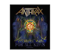 Anthrax - Patch "For All Kings" RO2489 (Taille unique) (Noir/Bleu)