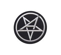 Anthrax Pentathrax Patch thermocollant Taille unique Noir/blanc, noir/blanc, taille unique