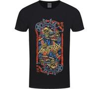 Anthrax T-Shirt Evil King Homme Noir - Taille S Noir G