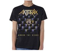 Anthrax - T-Shirt # M Unisex Black # Among The Kings [Import]