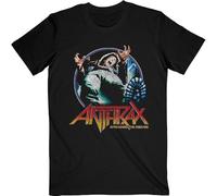 Anthrax T Shirt Spreading The Disease Vignette Logo Official Mens Black(Small)