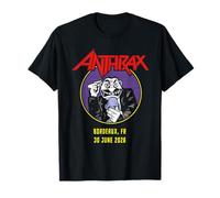Anthrax World Tour 2026 Bordeaux T-Shirt