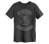 Anthrax York City Amplified T Shirt
