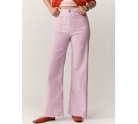 Anthropologie Anthropologie Purple Maeve The Colette High Waisted Wide-Leg Trousers