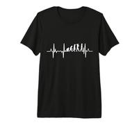 Anthropologie Battement de cœur Archéologue Cardiogramme T-Shirt Haut de Gamme