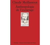 Anthropologie de l'esclavage