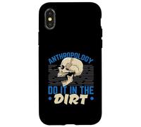 Anthropologie Do It in The Dirt Science Anthropologist Coque pour iPhone X/XS